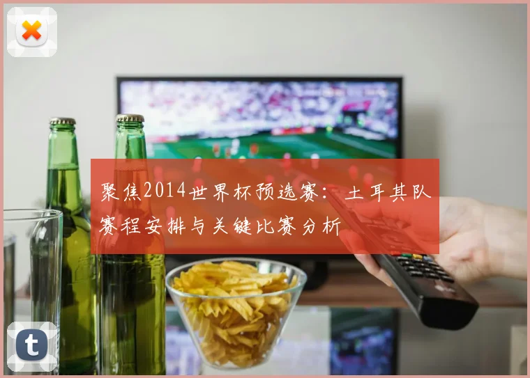 聚焦2014世界杯预选赛：土耳其队赛程安排与关键比赛分析
