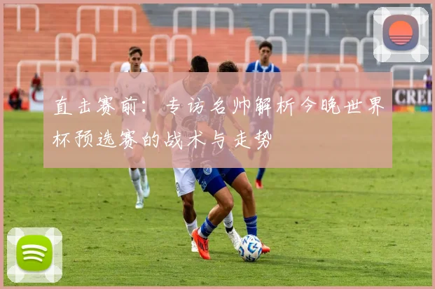 直击赛前：专访名帅解析今晚世界杯预选赛的战术与走势
