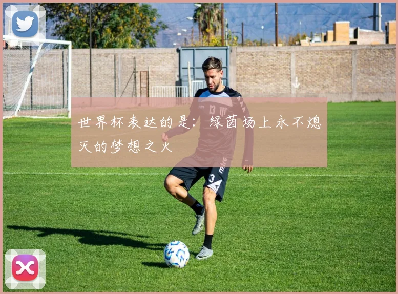 世界杯表达的是：绿茵场上永不熄灭的梦想之火